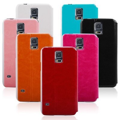 三星皮套 S5半屏开窗疯马纹手机套 专业批发与厂家直供指南